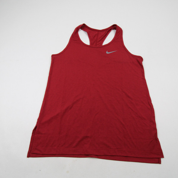 Nike Sleeveless Shirt Women's Cardinal Used S TOPS-166908