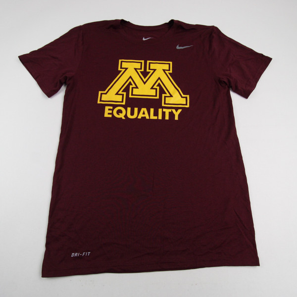 Minnesota Golden Gophers Nike Dri-Fit Short Sleeve Shirt Men's S TOPS-166943