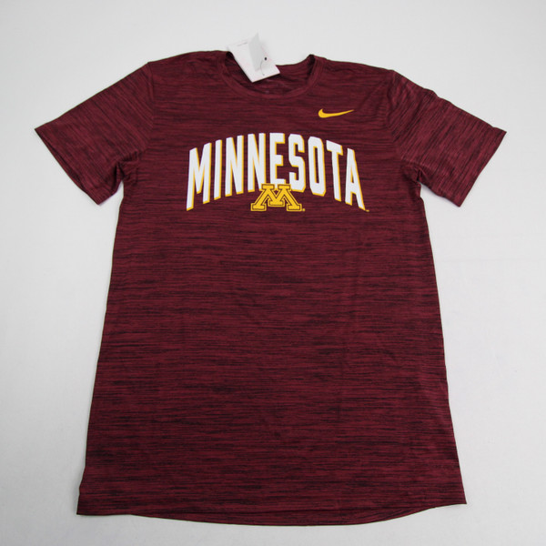 Minnesota Golden Gophers Nike Dri-Fit Short Sleeve Shirt Men's New with Tags S TOPS-167076