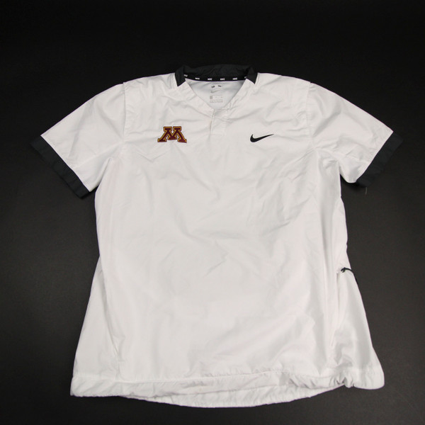 Minnesota Golden Gophers Nike Pullover Men's White Used S TOPS-167077