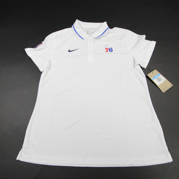 Philadelphia 76ers Nike NBA Authentics Dri-Fit Polo Women's Multiple Sizes TOPS-167086