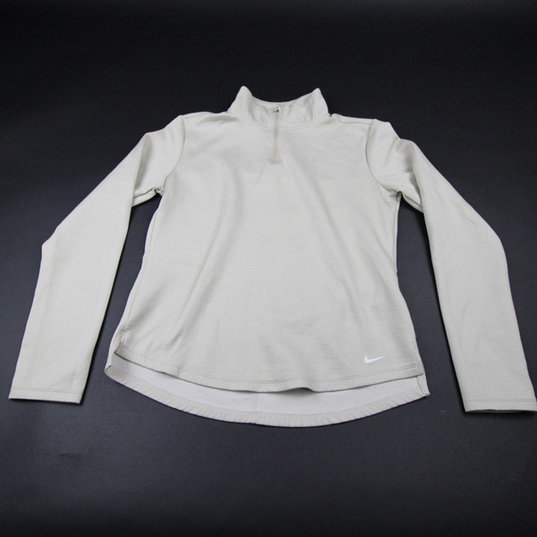 Nike Therma-FIT Pullover Women's Beige Used S TOPS-167089