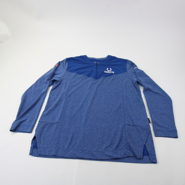 Indianapolis Colts Nike NFL On Field Pullover Men's Blue Used L TOPS-164174