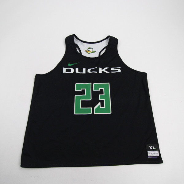 Oregon Ducks Nike Practice Jersey - Basketball Women's Black/White Used-JRSY-010238