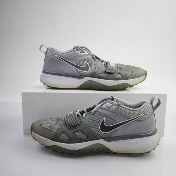 Nike Air Zoom Turf Cleat Men's Gray Used 12-CLEA-015409
