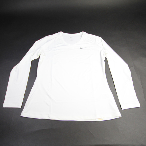 Nike Pro Long Sleeve Shirt Women's White Used XXL TOPS-167243