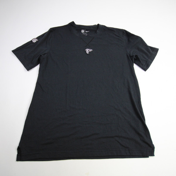 Atlanta Falcons Nike NFL On Field Short Sleeve Shirt Men's Black Used M-TOPS-167192