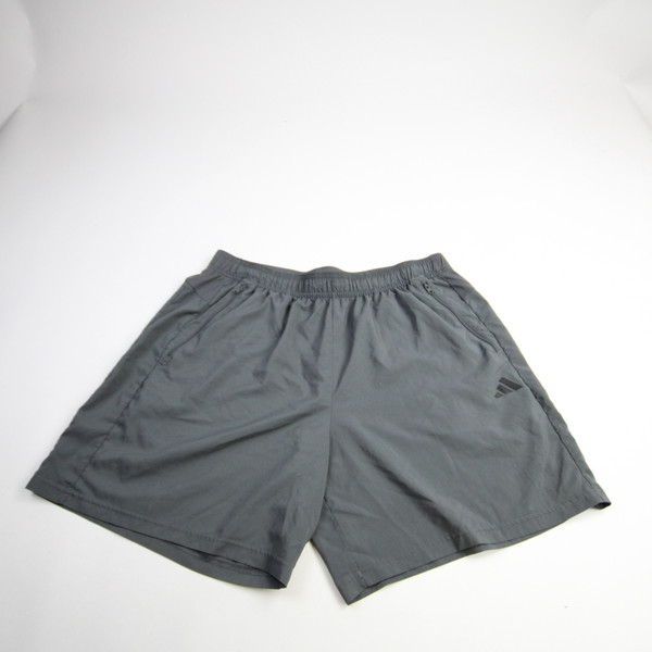 adidas Athletic Shorts Men's Dark Gray Used XXL SHOR-035653