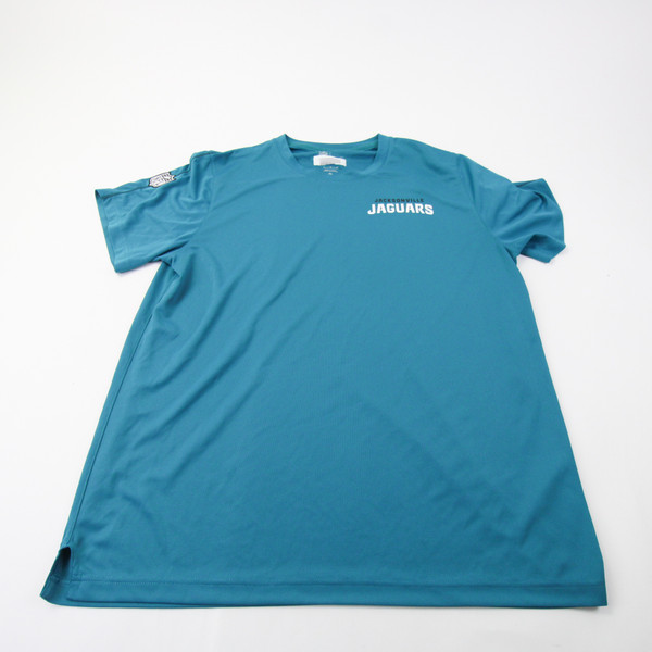 Jacksonville Jaguars Nike NFL On Field Short Sleeve Shirt Men's Teal Used XL-TOPS-167138