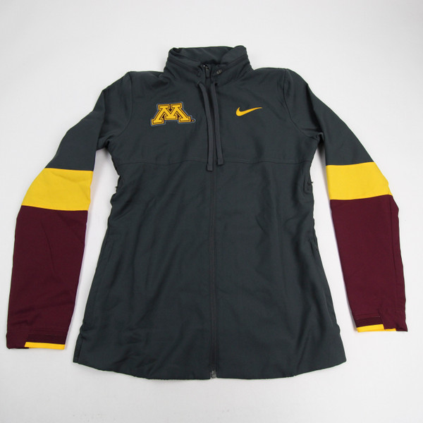 Minnesota Golden Gophers Nike Dri-Fit Jacket Women's Dark Gray/Maroon Used S-TOPS-167361