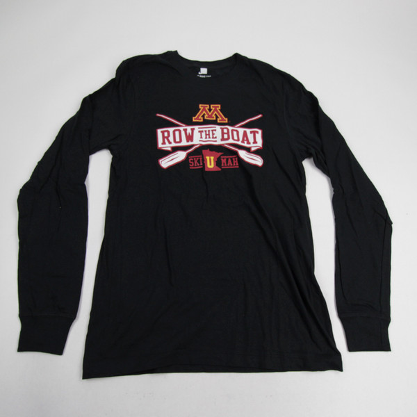 Minnesota Golden Gophers Nike Nike Tee Long Sleeve Shirt Men's Black Used S TOPS-167522