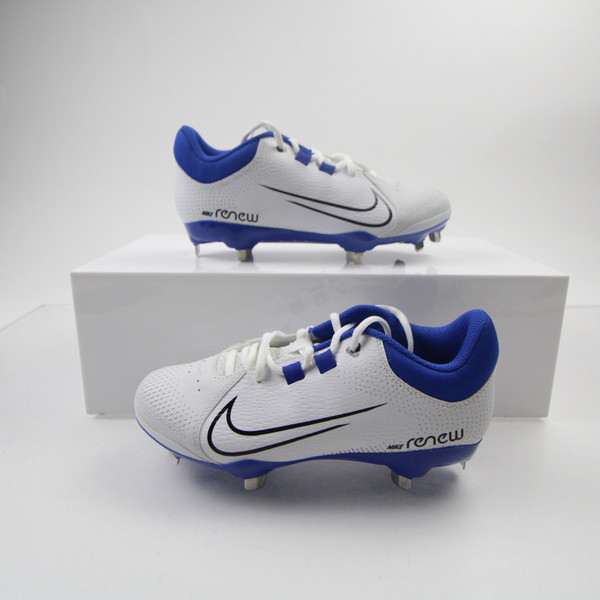 Nike Hyperdiamond Softball Cleat Women's White Used Multiple Sizes CLEA-015793