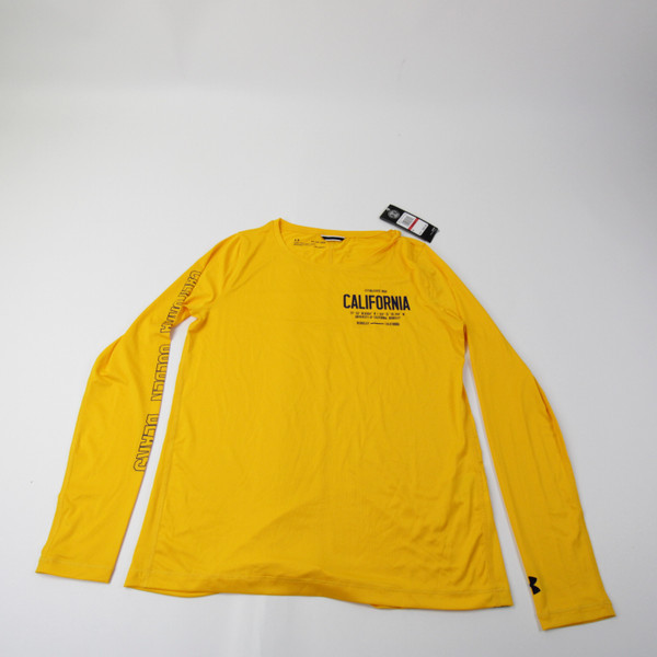 California Golden Bears Under Armour HeatGear Long Sleeve Shirt Women's New XS-TOPS-167636