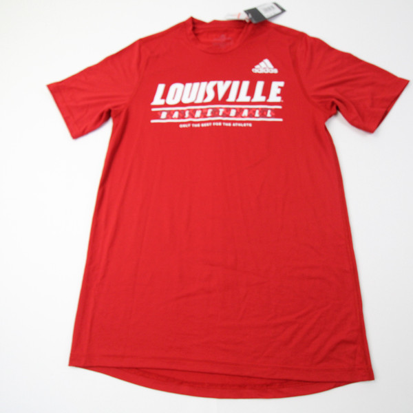 Louisville Cardinals adidas Creator Short Sleeve Shirt Men's Red New ST-TOPS-167670