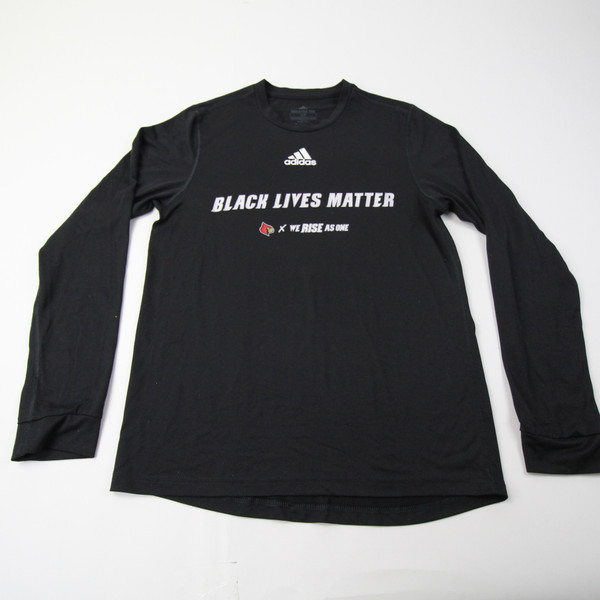 Louisville Cardinals adidas Long Sleeve Shirt Men's Black New without Tags S TOPS-167672