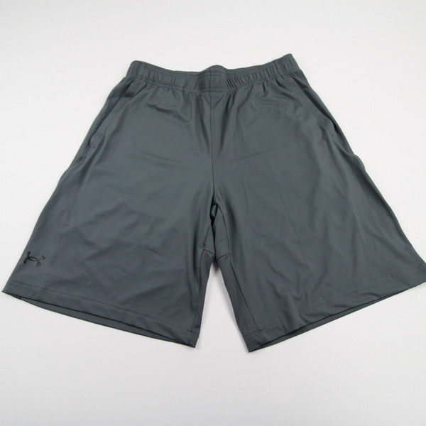 Under Armour Athletic Shorts Men's Dark Gray Used L-SHOR-036315