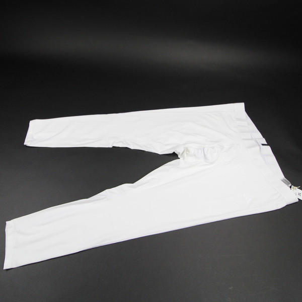 adidas Compression Pants Men's White Used-PNTS-034642