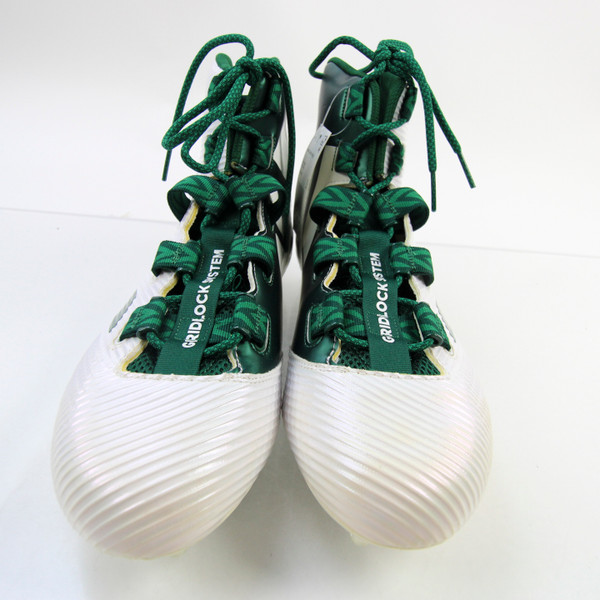 adidas Freak Football Cleat Men's White/Green Used-CLEA-015809