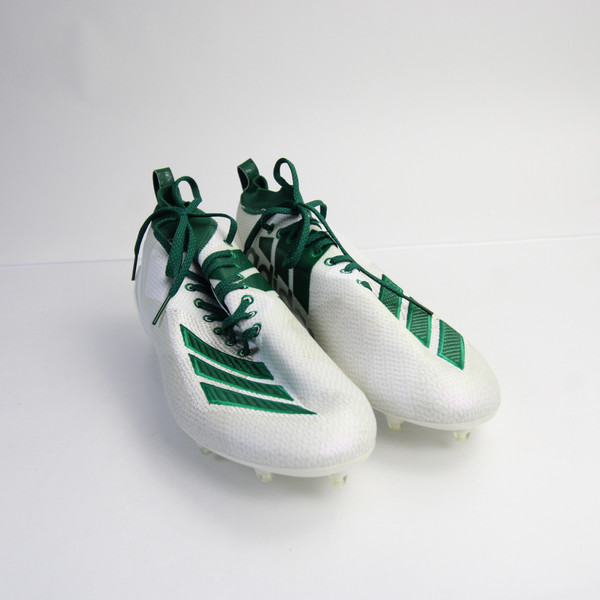 adidas adizero Football Cleat Men's White/Green Used 15-CLEA-015816