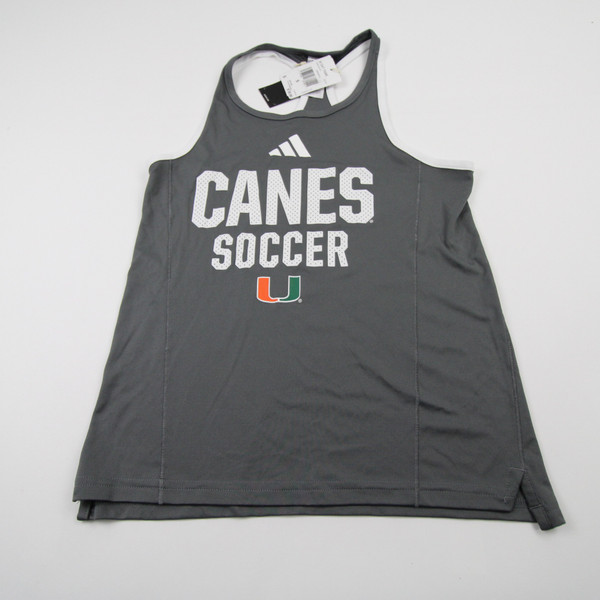 Miami Hurricanes adidas Sleeveless Shirt Women's New with Tags Multiple Sizes TOPS-167862