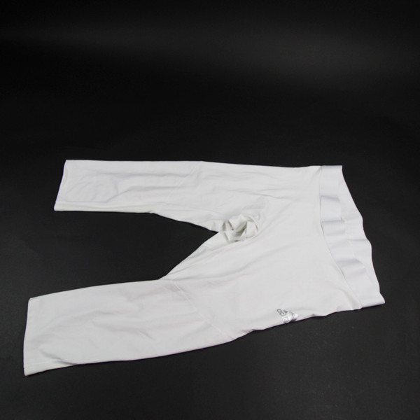 adidas Techfit Compression Pants Men's White Used XL PNTS-034742