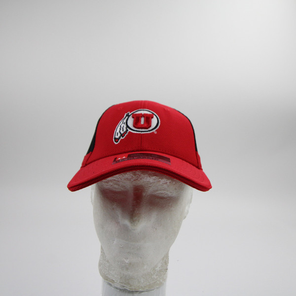 Utah Utes Under Armour Fitted Hat Men's Red/Black New SM/MD-HATS-015393