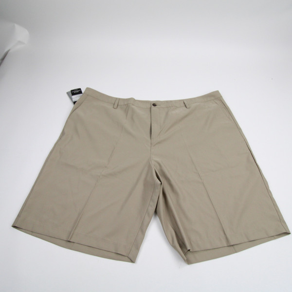 adidas Climalite Dress Short Men's Khaki New with Tags-SHOR-036388