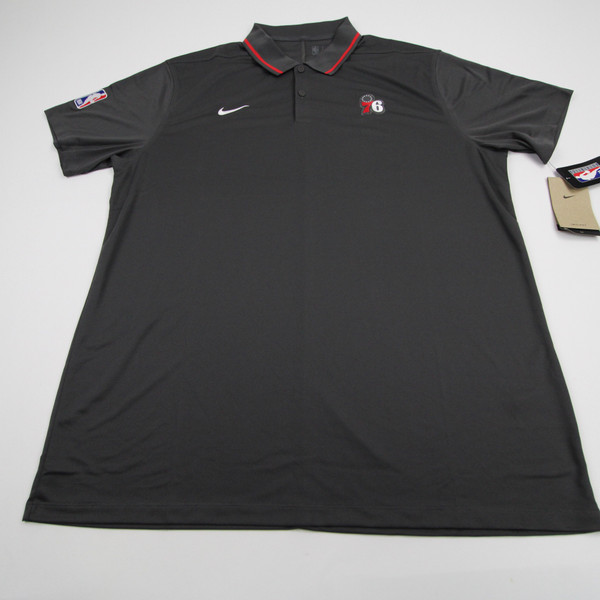 Philadelphia 76ers Nike NBA Authentics Polo Men's New with Tags XLT TOPS-168012