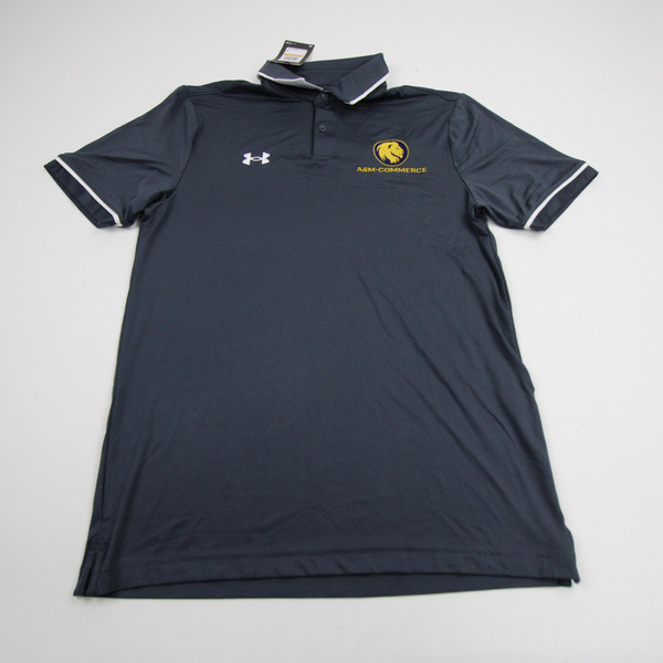 East Texas Lions Under Armour Polo Men's Dark Gray New with Tags S TOPS-168023