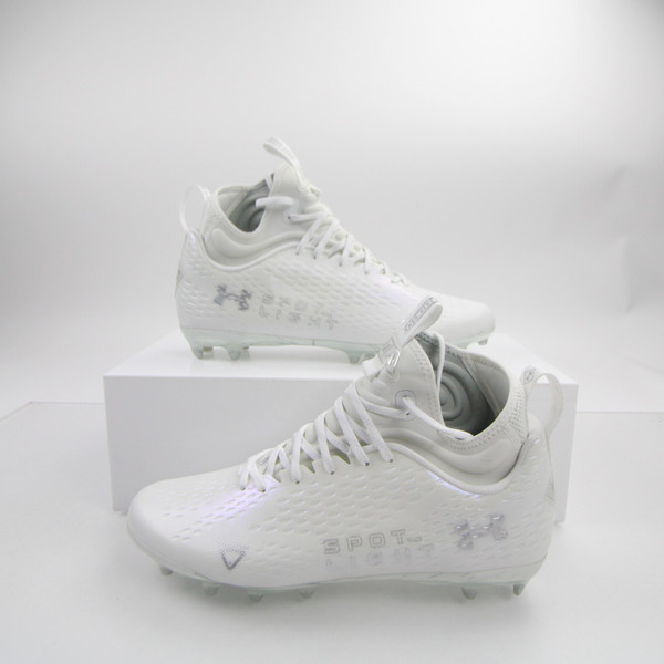 Under Armour Spotlight MC ホワイト スパイク　31cm Under Armour Spotlight Football Cleat Men's New without Box 12.5