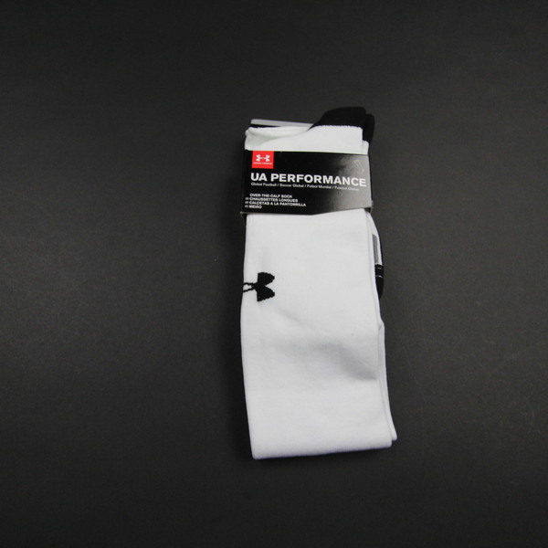 Under Armour Socks Men's White New with Tags M ACCS-007779