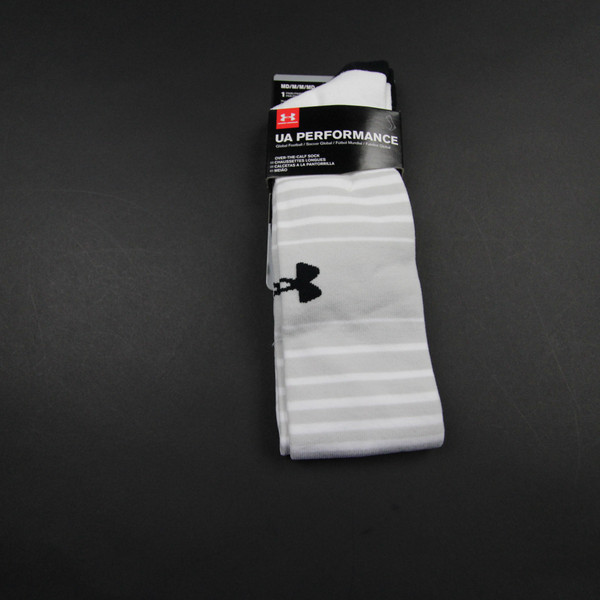 Under Armour Socks Men's White New with Tags M ACCS-007784