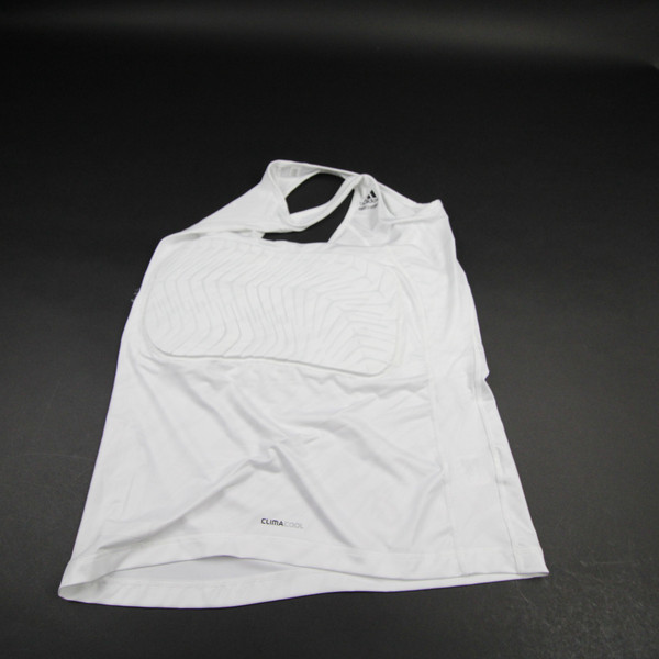 adidas Techfit Padded Compression Top Men's White New with Tags XXL TOPS-168142