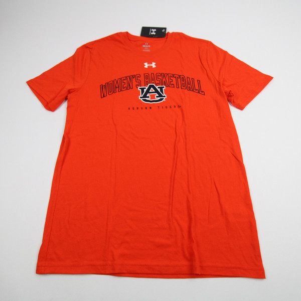 Auburn Tigers Under Armour Short Sleeve Shirt Men's Orange New with Tags M TOPS-168180