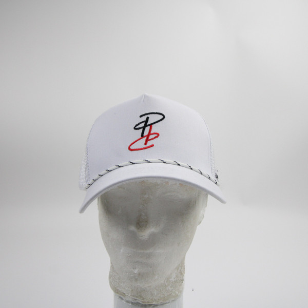 Unbranded Snap-Back Hat Men's White Used OSFM-HATS-015400