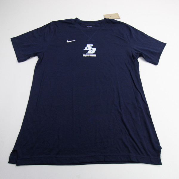 San Diego Toreros Nike Dri-Fit Short Sleeve Shirt Men's Navy New-TOPS-163708