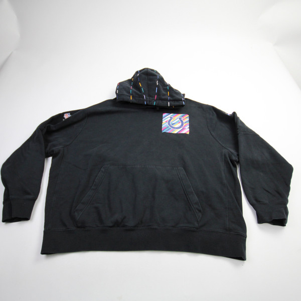 Indianapolis Colts Nike NFL On Field Sweatshirt Men's Black Used XXL TOPS-168603