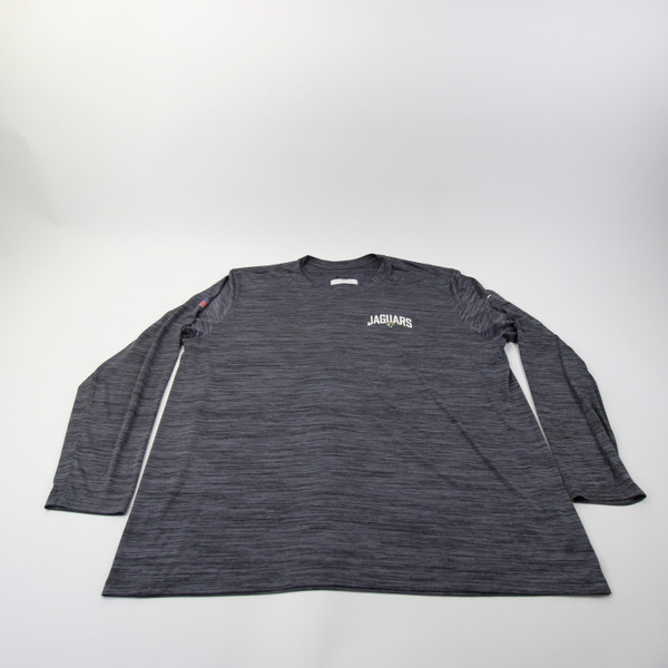 Jacksonville Jaguars Nike NFL On Field Long Sleeve Shirt Men's Gray Used 3XL TOPS-168871