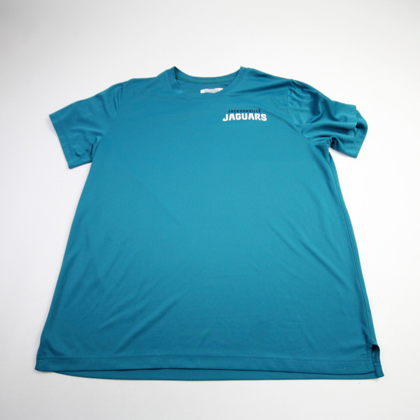 Jacksonville Jaguars Nike NFL On Field Dri-Fit Short Sleeve Shirt Men's Used Teal XL-TOPS-168995