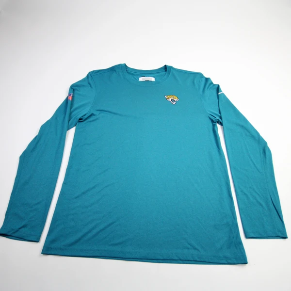 Jacksonville Jaguars Nike NFL On Field Dri-Fit Long Sleeve Shirt Multiple Sizes TOPS-169102