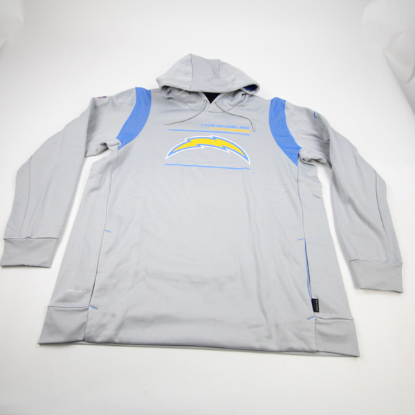 Los Angeles Chargers Nike NFL On Field Dri-Fit Sweatshirt Men's Gray New 2XLT-TOPS-169336