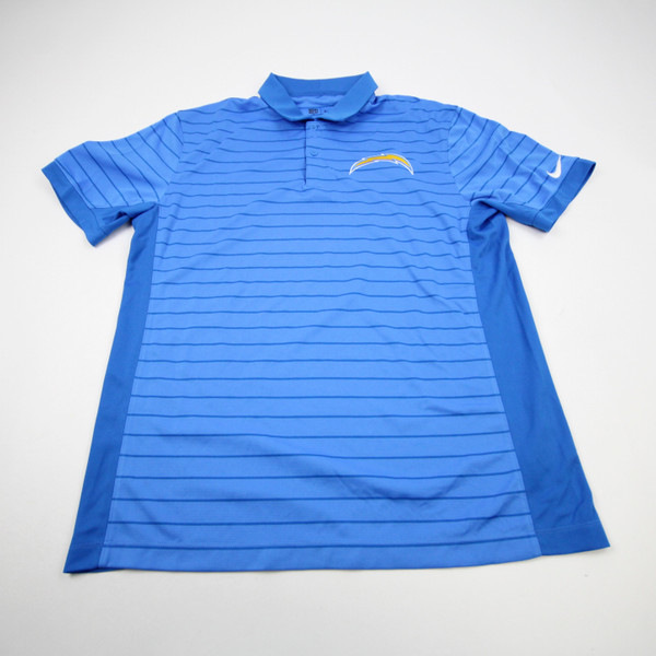 Los Angeles Chargers Nike Dri-Fit Polo Men's Blue Used XL