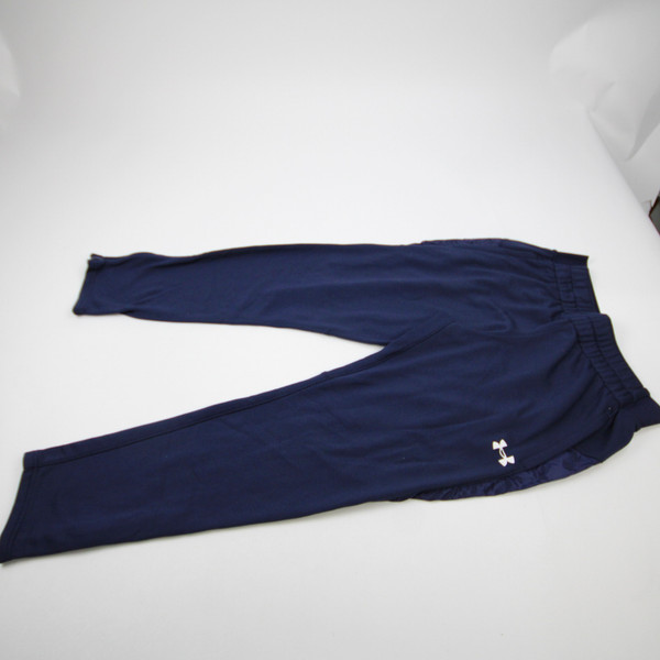 Under Armour Athletic Pants Men's Navy Used L PNTS-035087