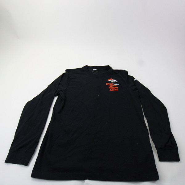 Denver Broncos Nike NFL On Field Long Sleeve Shirt Men's Used Multiple Sizes TOPS-169804