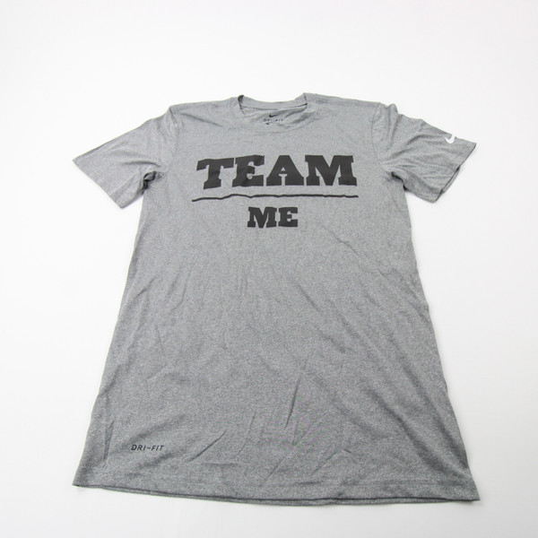 Nike Dri-Fit Short Sleeve Shirt Men's Gray New without Tags Multiple Sizes TOPS-169758