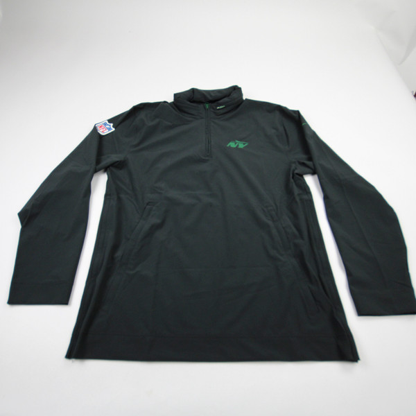 New York Jets Nike NFL On Field Pullover Men's Black Used M TOPS-169946
