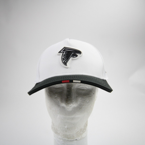 Atlanta Falcons New Era 9Forty Snap-Back Hat Unisex White Used OSFM HATS-015626