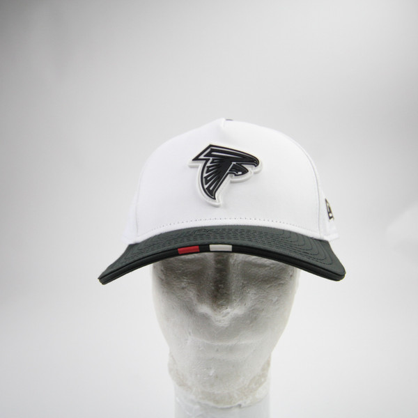 Atlanta Falcons New Era 9Forty Snap-Back Hat Unisex White Used OSFM HATS-015625