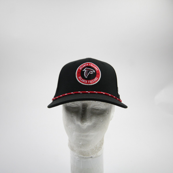 Atlanta Falcons New Era 9seventy Snap-Back Hat Unisex Black Used OSFM HATS-015562