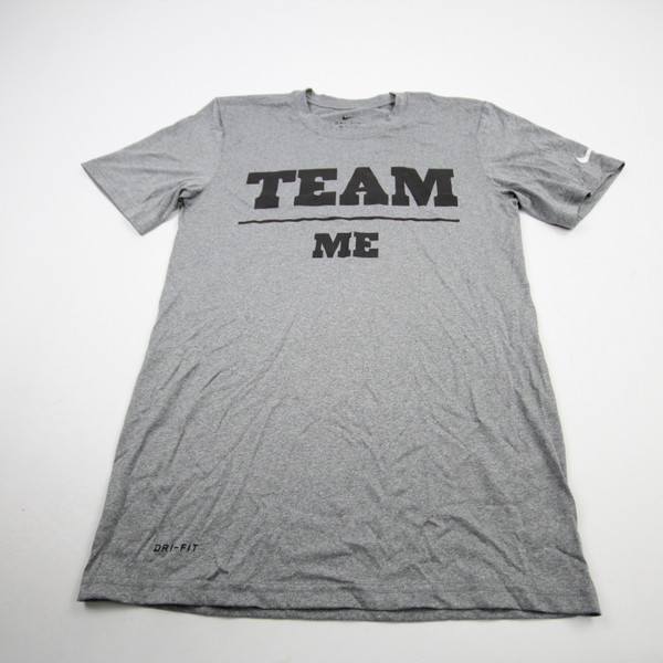 Nike Dri-Fit Short Sleeve Shirt Men's Gray New without Tags Multiple Sizes TOPS-170005